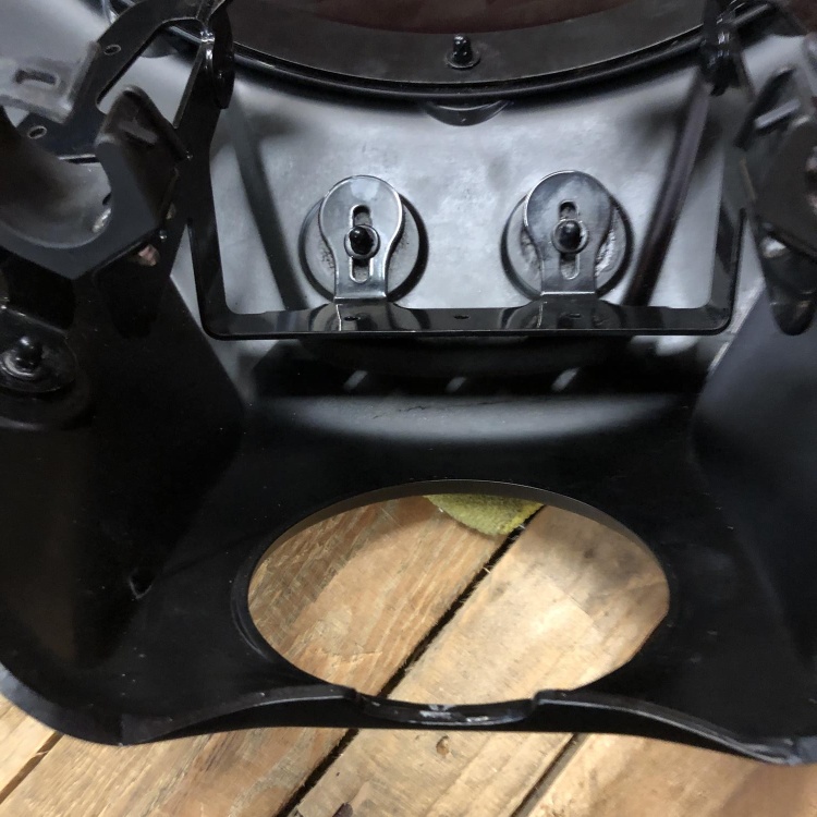 Indian Scout Lock 'n' Ride fairing - Thunder Black Smoke